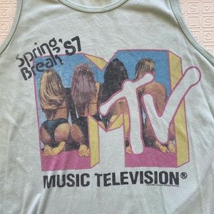 MTV spring break vintage tank top ‘87